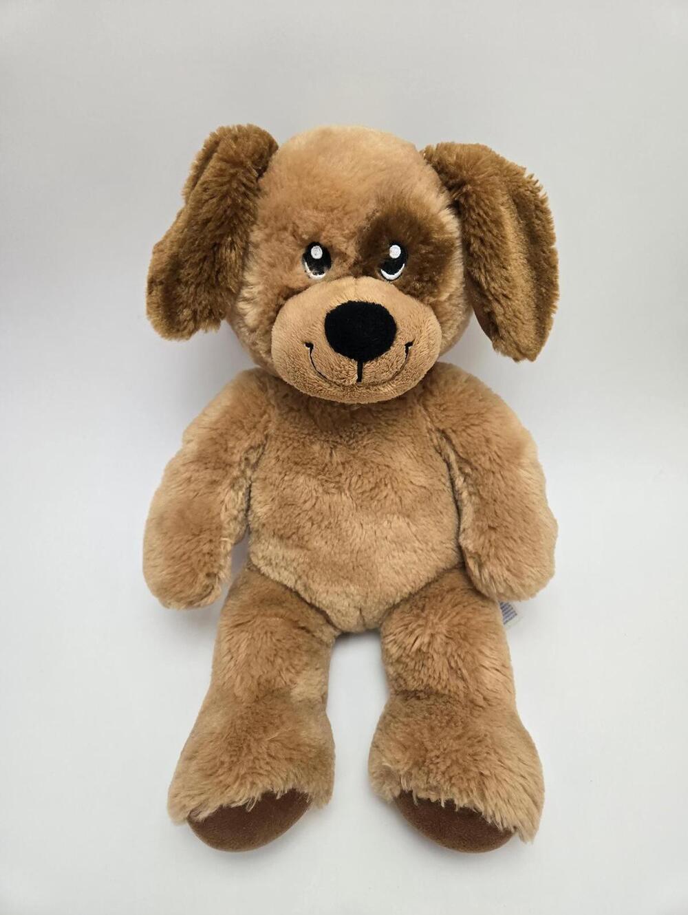 Build a Bear - Lil Pup the Brown Puppy Dog Plush (12 inch)